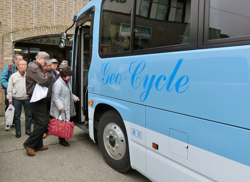 JR　只見線　体験　乗車　冬　深沢　温泉　季の郷　湯ら里　代行バス　応援
